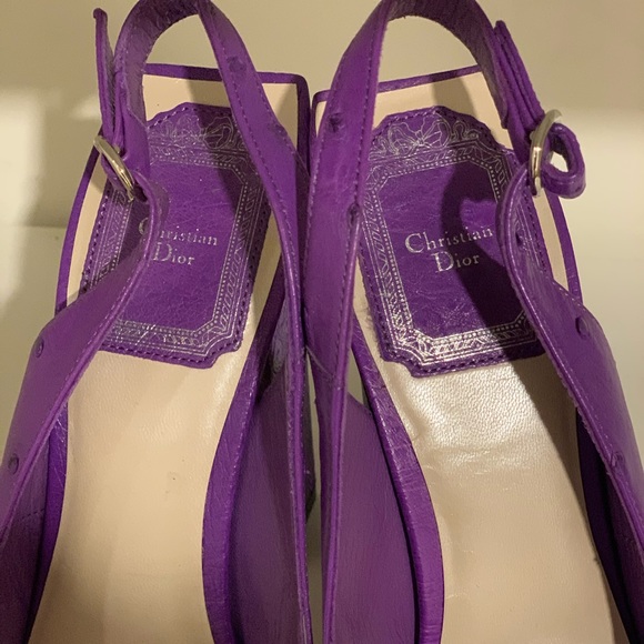 Dior Ostrich Heels - Picture 5 of 6